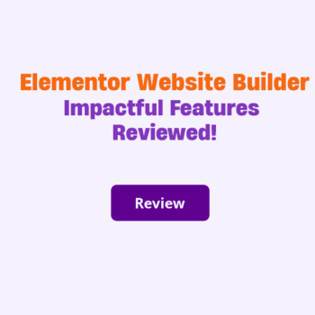 Elementor website builder Review