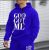 Stylish Hoodie for winter Violet Blue